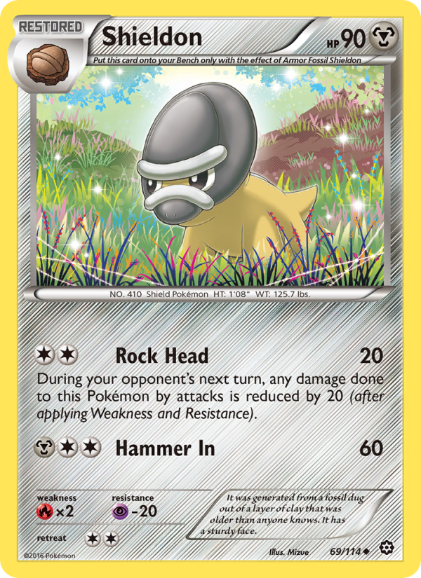 Shieldon - Pokémon TCG Card