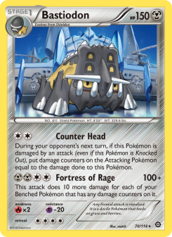 Bastiodon - pokemon TCG Card