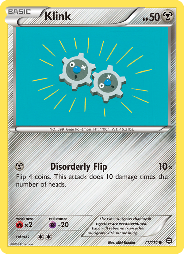 Klink - Pokémon TCG Card