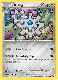 Klang - pokemon TCG Card