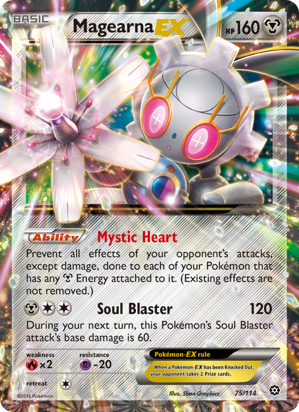 Magearna EX - Pokémon TCG Card
