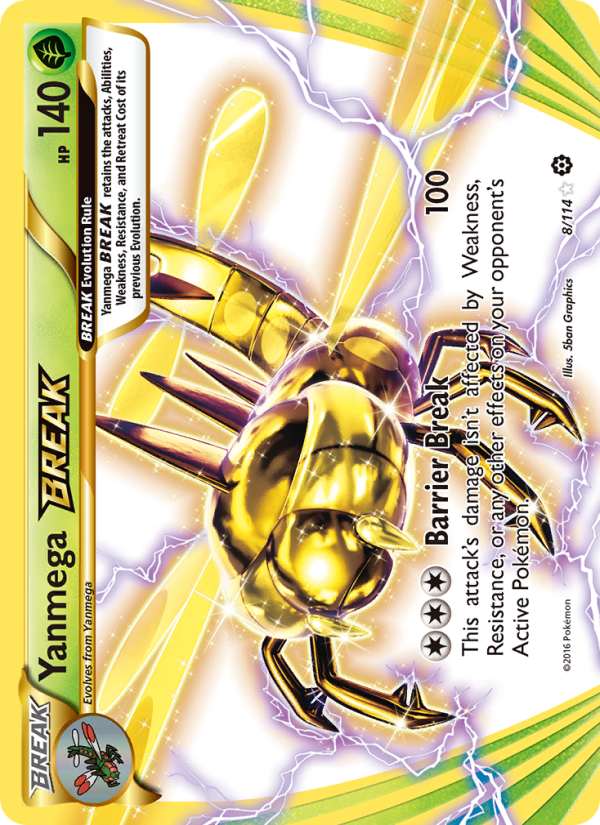 Yanmega BREAK - Pokémon TCG Card