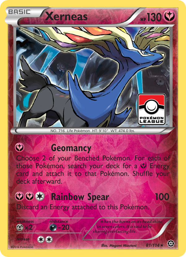 Xerneas - Pokémon TCG Card