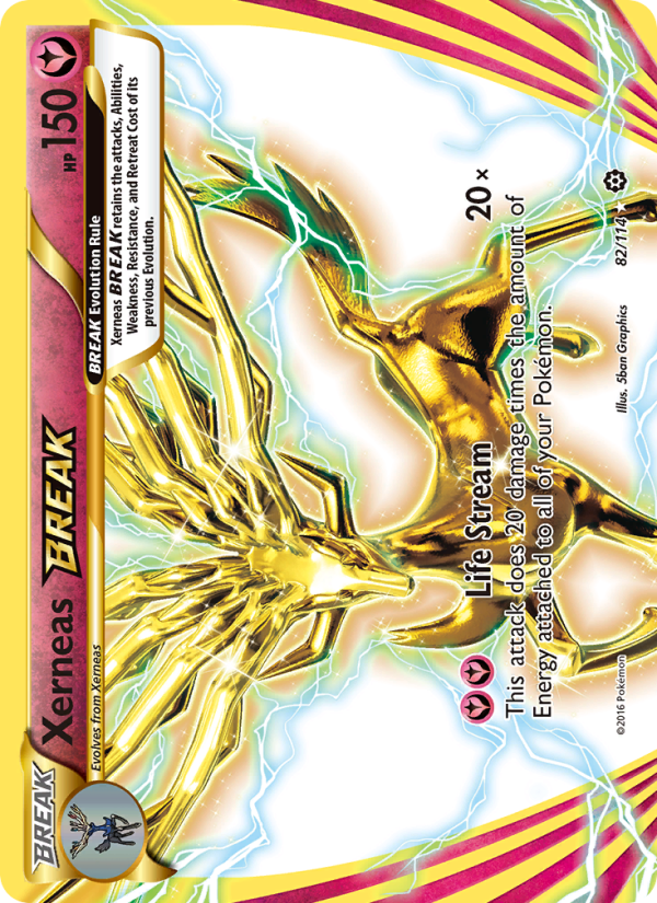 Xerneas BREAK - Pokémon TCG Card