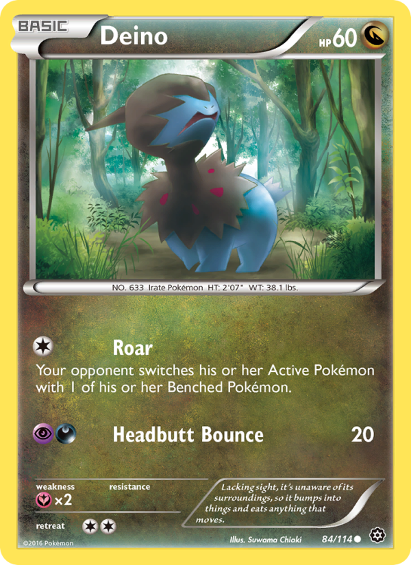 Deino - Pokémon TCG Card