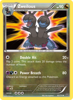 Zweilous - pokemon TCG Card