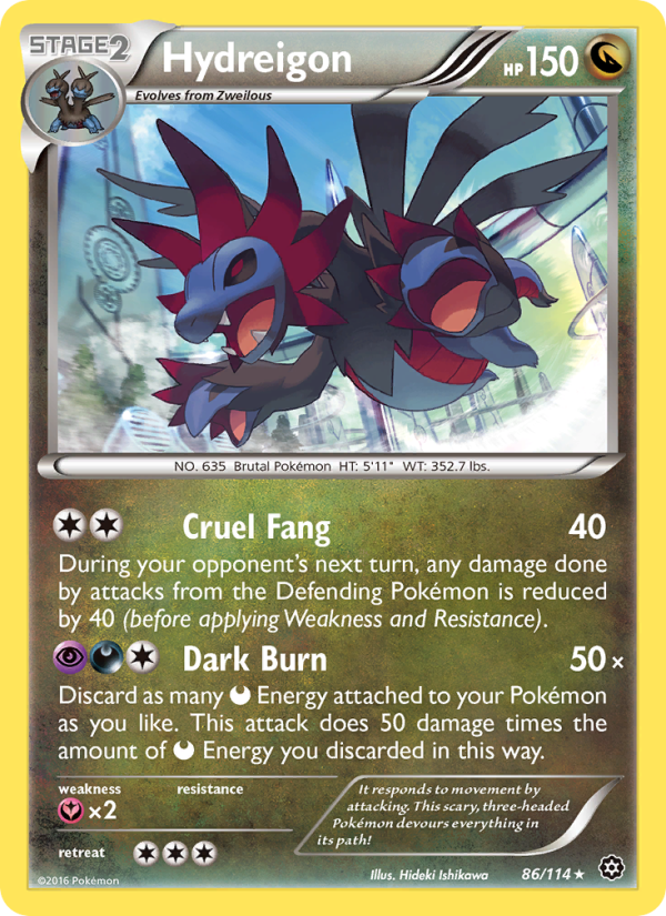 Hydreigon - Pokémon TCG Card