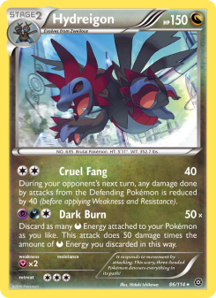 Hydreigon - pokemon TCG Card