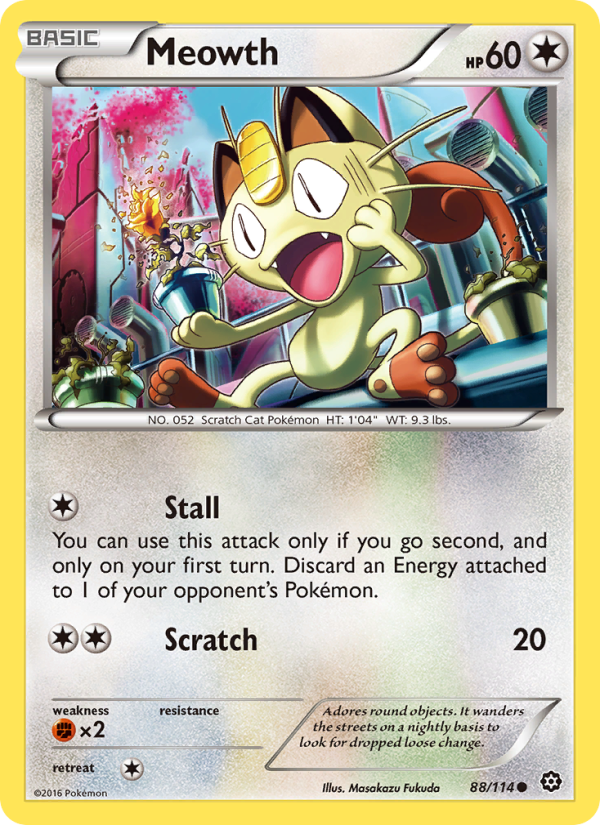 Meowth - Pokémon TCG Card