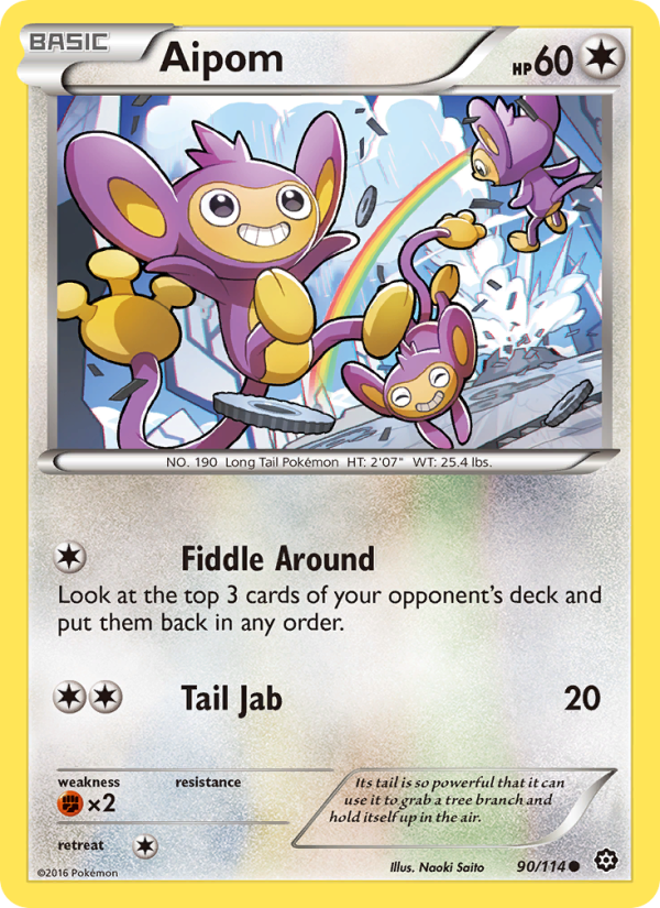 Aipom - Pokémon TCG Card