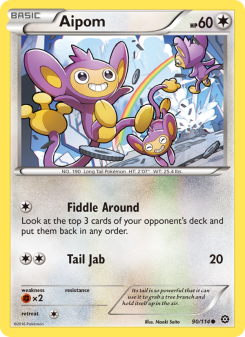 Aipom - pokemon TCG Card