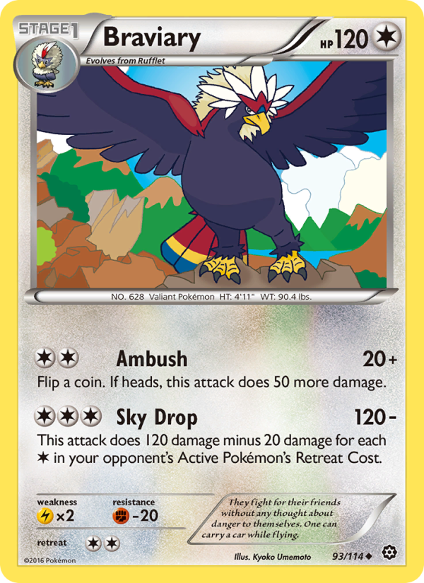 Braviary - Pokémon TCG Card