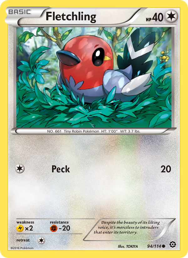 Fletchling - Pokémon TCG Card