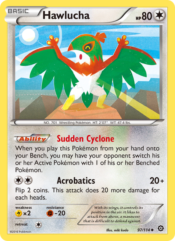 Hawlucha - Pokémon TCG Card