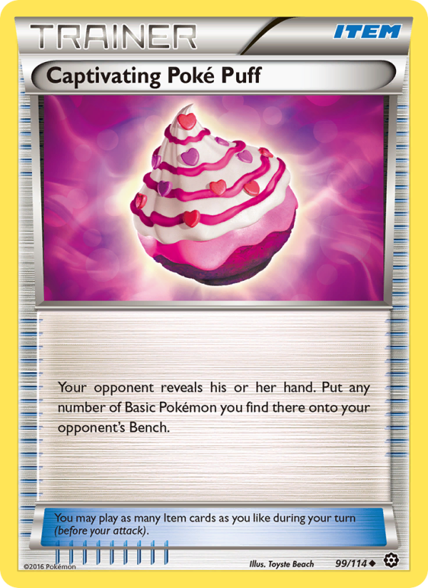 Captivating Poké Puff - Pokémon TCG Card