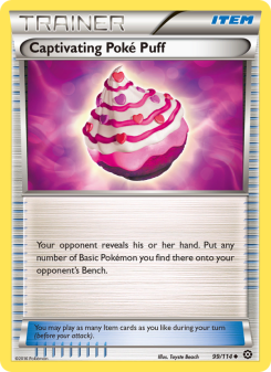 Captivating Poké Puff - pokemon TCG Card