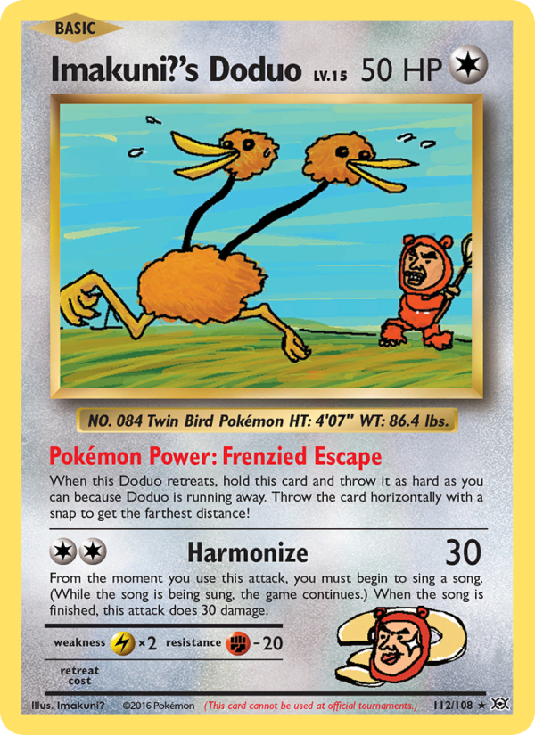 Imakuni?'s Doduo - Pokémon TCG Card