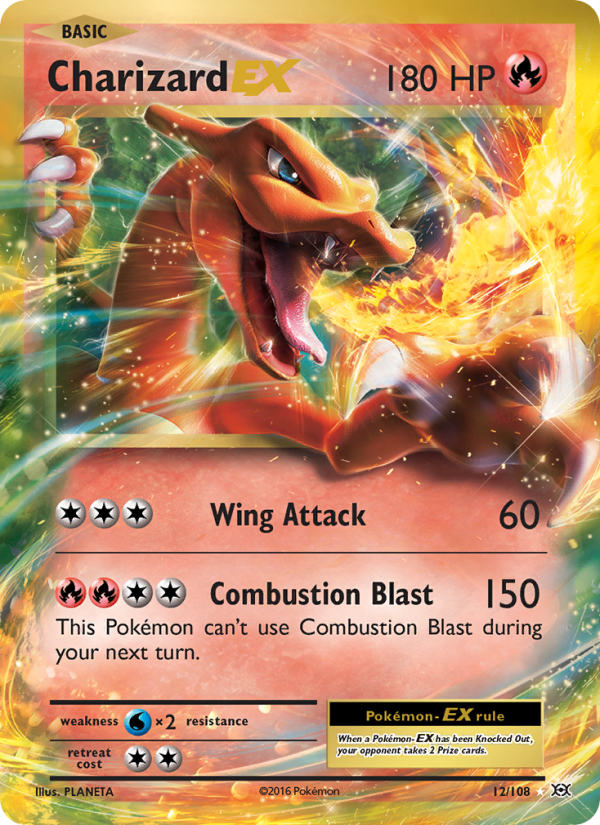 Charizard EX - Pokémon TCG Card