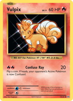 Vulpix - pokemon TCG Card