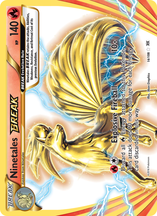 Ninetales BREAK - Pokémon TCG Card