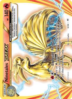 Ninetales BREAK - pokemon TCG Card