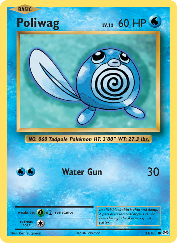 Poliwag - Pokémon TCG Card