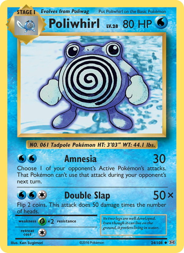 Poliwhirl - Pokémon TCG Card