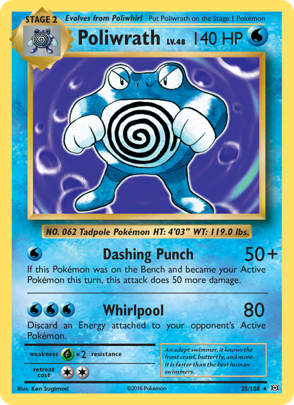 Poliwrath - Pokémon TCG Card