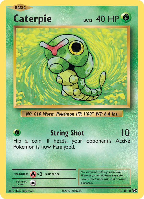 Caterpie - Pokémon TCG Card
