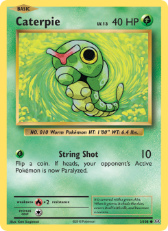 Caterpie - pokemon TCG Card