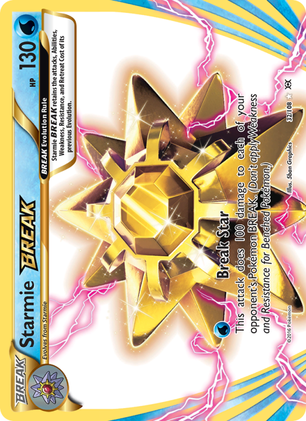 Starmie BREAK - Pokémon TCG Card
