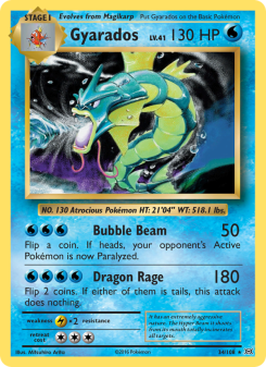 Gyarados - pokemon TCG Card