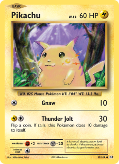Pikachu - pokemon TCG Card