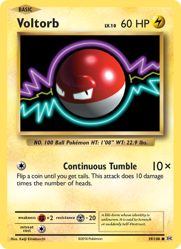 Voltorb - Pokémon TCG Card