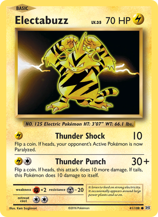Electabuzz - Pokémon TCG Card