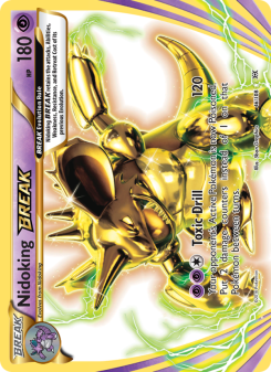 Nidoking BREAK - pokemon TCG Card