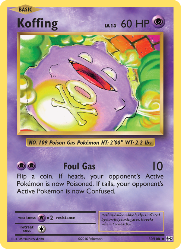 Koffing - Pokémon TCG Card