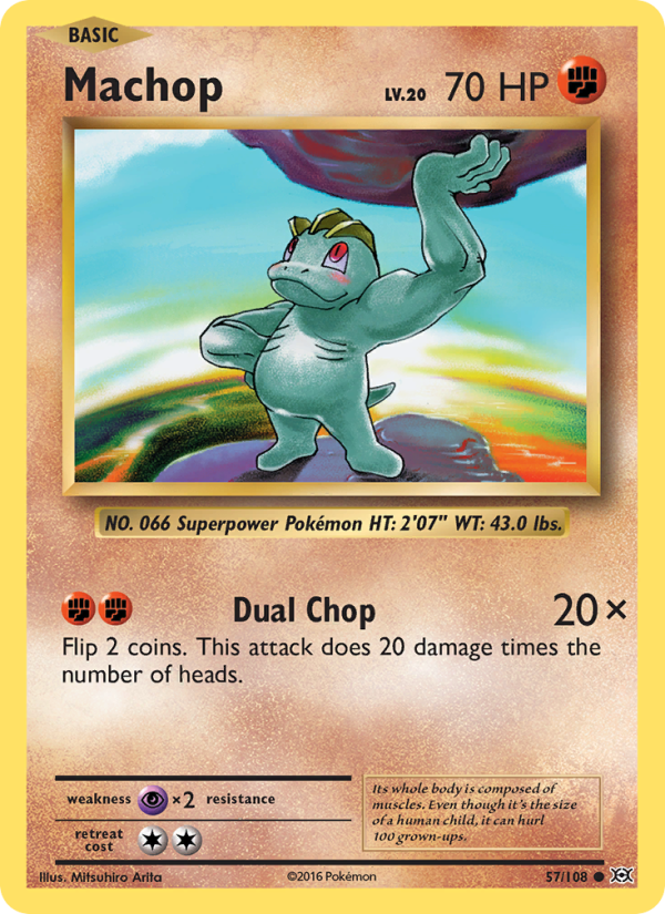 Machop - Pokémon TCG Card