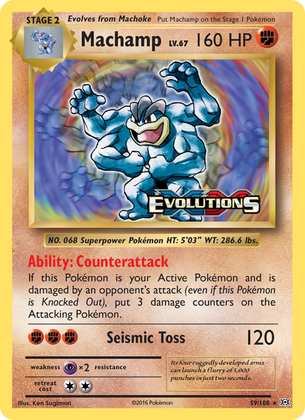 Machamp - Pokémon TCG Card