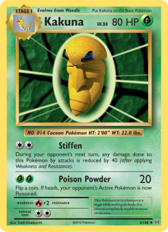 Kakuna - pokemon TCG Card