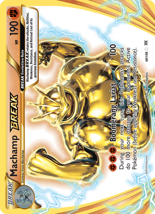 Machamp BREAK - Pokémon TCG Card