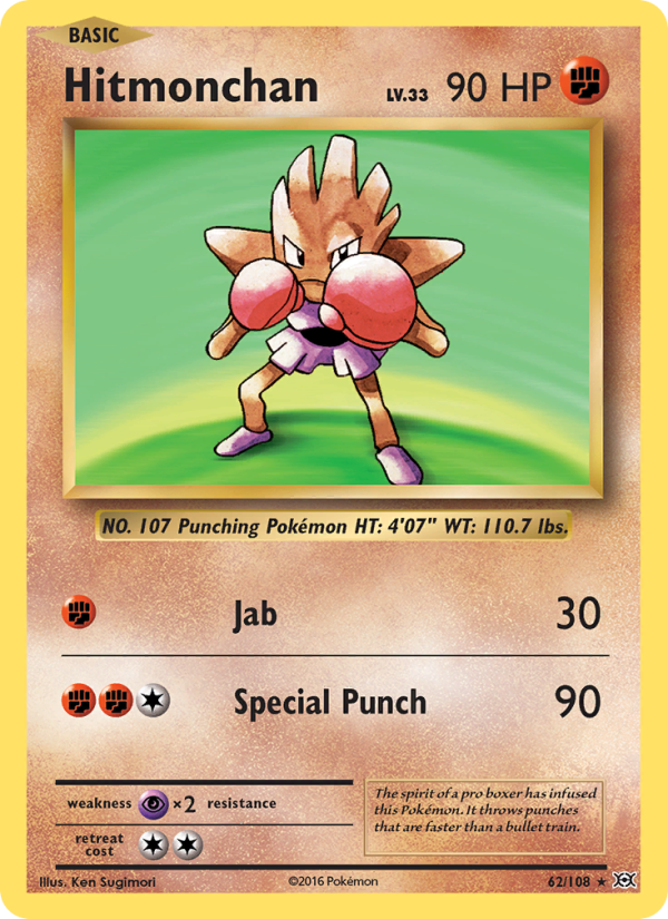 Hitmonchan - Pokémon TCG Card