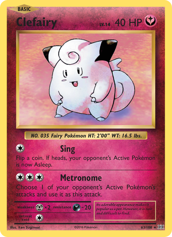 Clefairy - Pokémon TCG Card