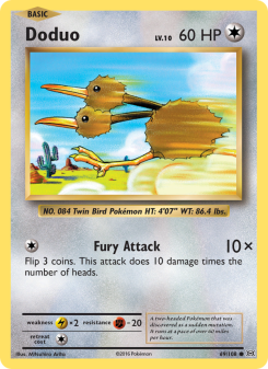 Doduo - pokemon TCG Card