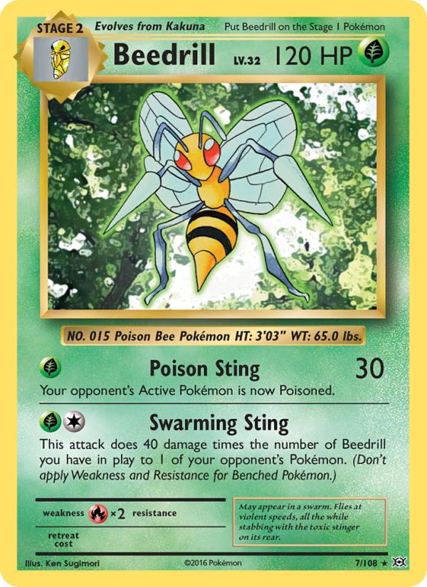 Beedrill - Pokémon TCG Card