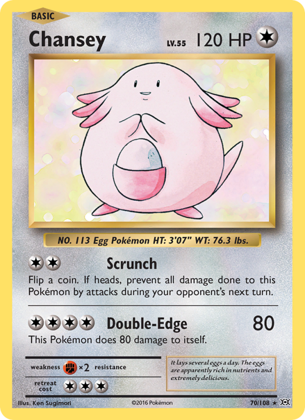 Chansey - Pokémon TCG Card