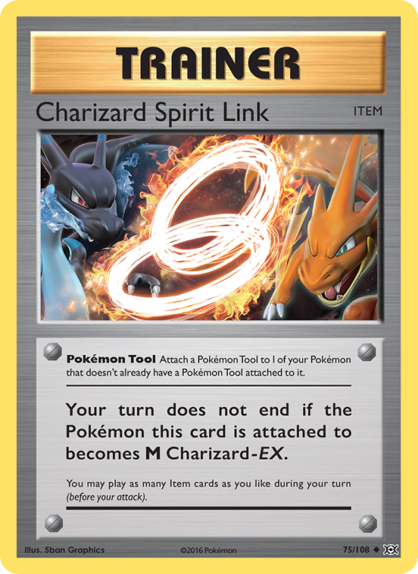 Charizard Spirit Link - Pokémon TCG Card