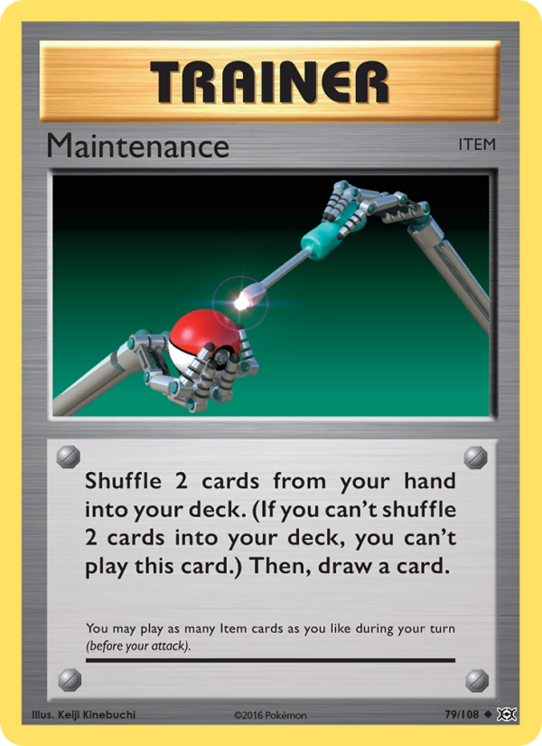 Maintenance - Pokémon TCG Card
