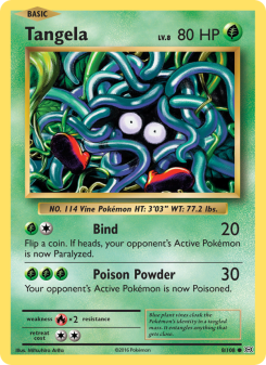 Tangela - pokemon TCG Card