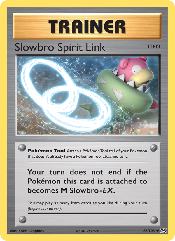 Slowbro Spirit Link - Pokémon TCG Card